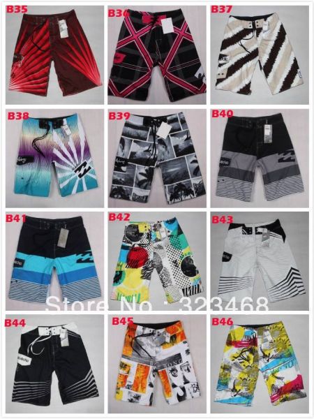 Bermudas QuickSilver e Billabong