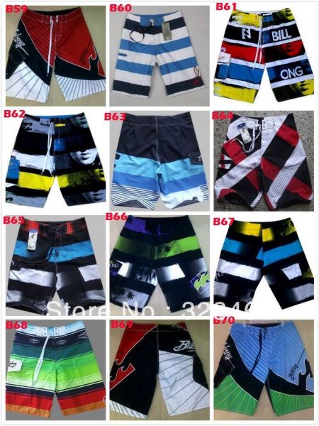 Bermudas QuickSilver e Billabong