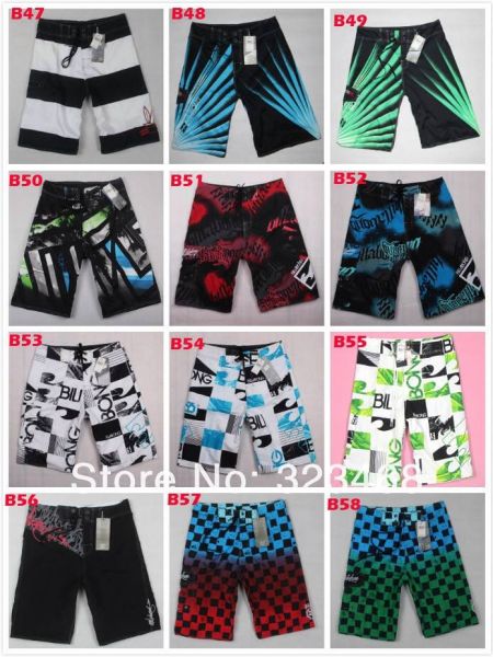 Bermudas QuickSilver e Billabong